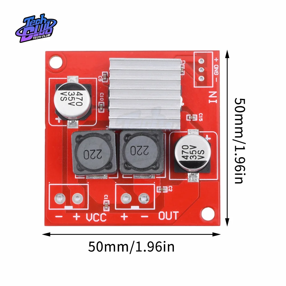 Fonte de alimentação Mono Módulo Amplificador Digital, entrada equilibrada, DIY Componente Eletrônico Kit, alta potência, DC 5-34V, 130W, CS8683H