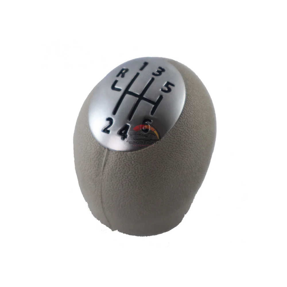 FOR RENAULT MEGANE 3 FLUENCE CHROME SHIFT KNOB BEIGE 6 SPEED 328650047R AFFORDABLE CAR PARTS