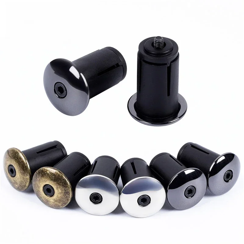 AliExpress West Biking WEST BIKING 1 Pair Bicycle Grip Plugs Handle Bar End Cap Retro MTB Road Bike Bar End Plugs For