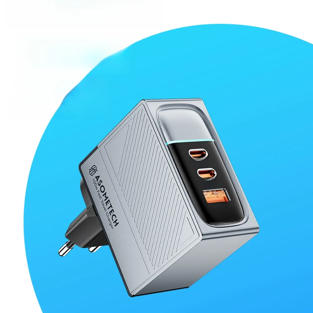 100W GaN-oplader PD QC USB-snellader Type C Snel opladen USB C-telefoonoplader voor iPhone 15 14 13 Pro Max Macbook Samsung - afbeelding 2