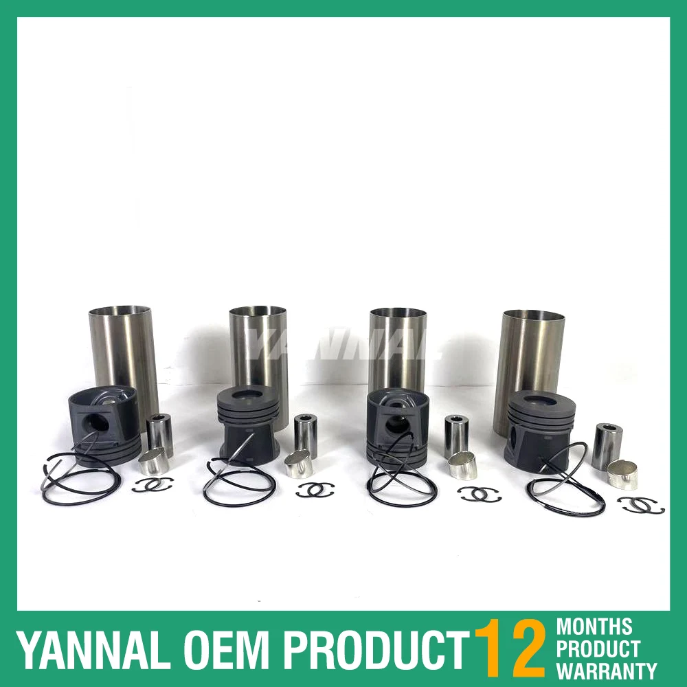 

Комплект гильз цилиндров 1104 для дизельных двигателей Perkins