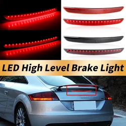 1PC Red/Black Smoked Lens LED Third Additional High Level Mount Brake Stop Light For Audi TT 8J MK2 2006-2014 Car Accessories