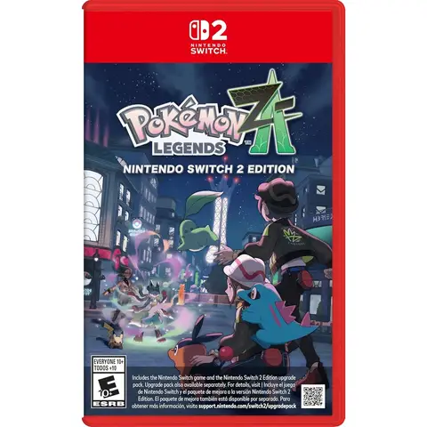 Pokémon Legends: Z-A Physical Video Game Card (Nintendo Switch 2 Edition) – Hong Kong Version