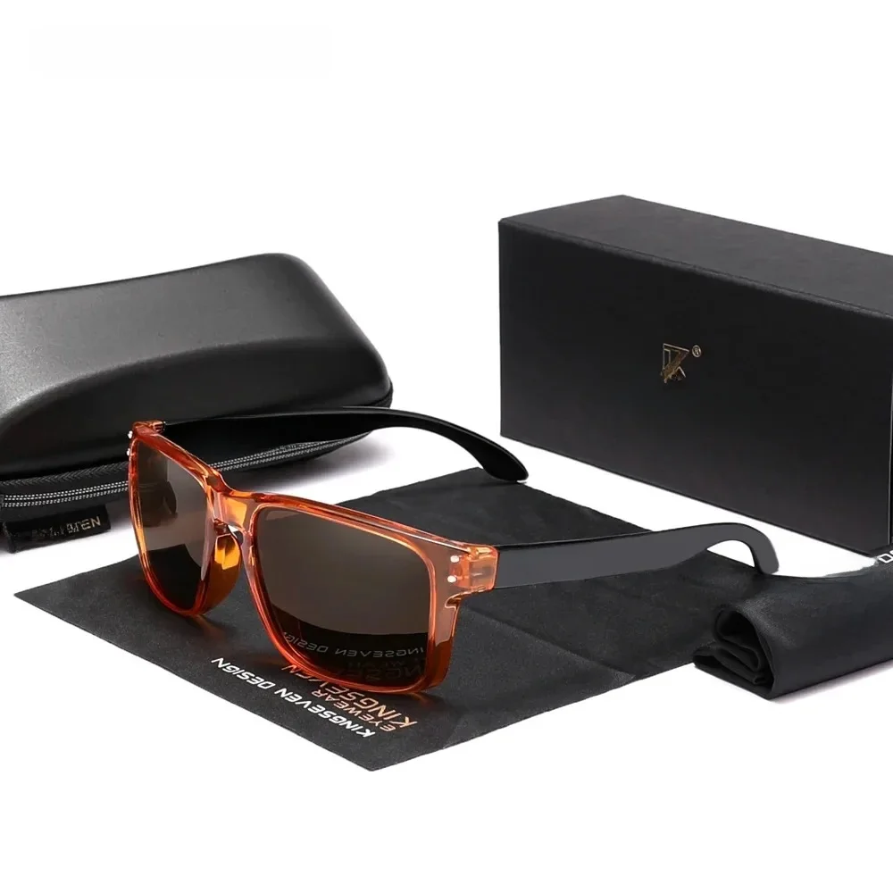AliExpress KINGSEVEN Rectangle Retro TR90 Polarized Sunglasses Women Men Cycling UV400 Climbing Glasses Anti-glare Outdoor Sports Eyewear