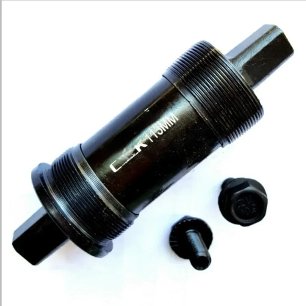 AliExpress NONE Bicycle Threaded BB Square Taper Bottom Bracket 113 118 120 126mm BSA 68MM Threaded BB Variable Speed Bicycle Bottom Bracket