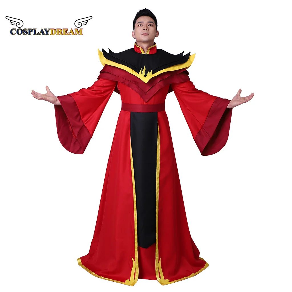 Avatar The Legend of Aang The Last Airbender Fire Lord Ozai Cosplay Costume Halloween Carnival Cosplay Costume For Men