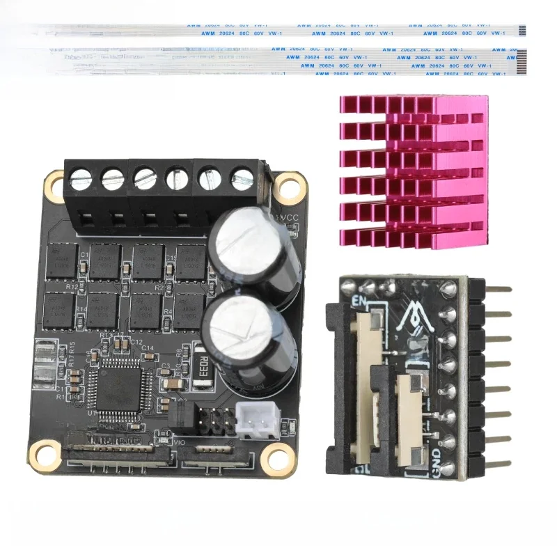 Mellow Fly 24V/48V HV TMC5160 Pro V1.5 Sterownik silnika krokowego StepStick SPI Silent do części do drukarek 3D Marlin / Klipper / RRF — zdjęcie produktu 7