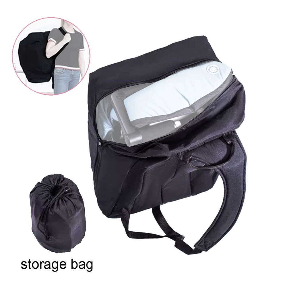 Bolsa de Viagem para Carrinho Cybex Libelle Orfeo GB Pockit+All City / Pockit+All Terrain, Mochila de Armazenamento Dobrável e Portátil