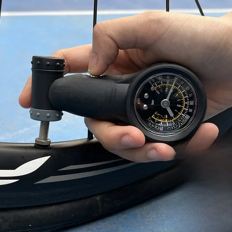 AliExpress NONE GIYO GG-05 160 PSI Tire Air Pressure Gauge Mini Portable Bicycle Air Tire Meter For Mountain Road Bicycle Presta Schrader Valve