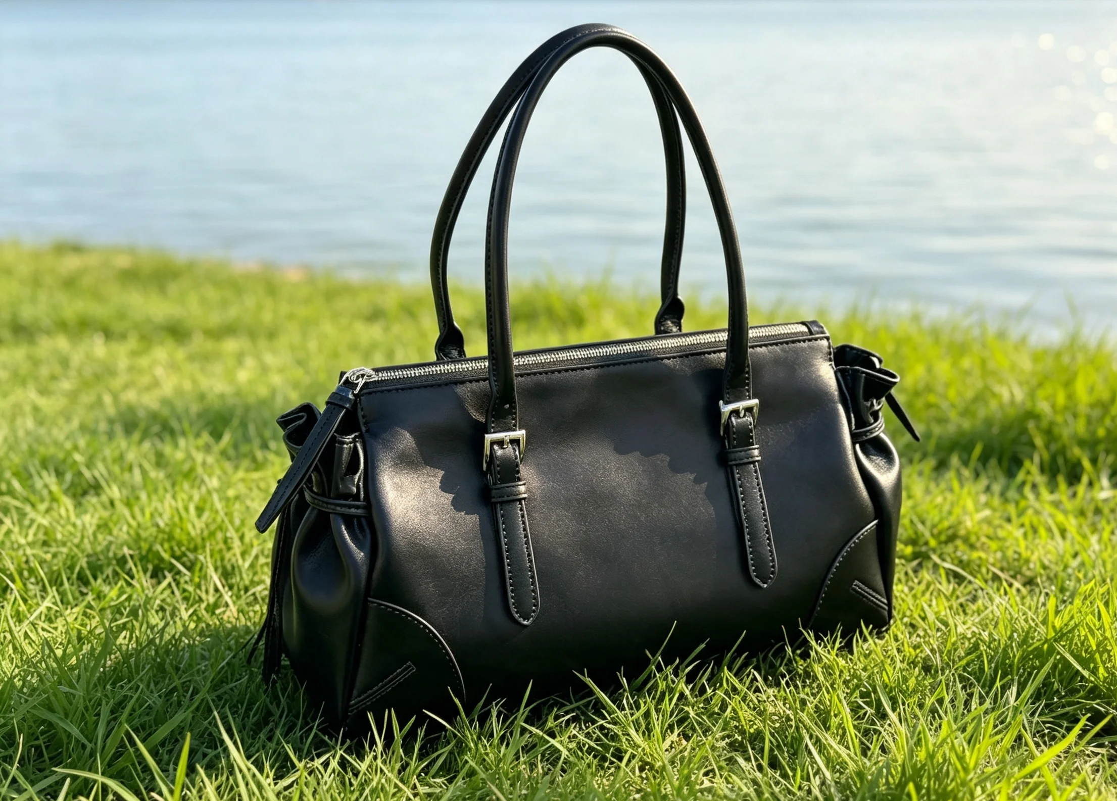 2026 Size: 31x19 cm no box New Model Versatile and Fashionable PU Leather Bag - Durable,High-Quality and Affordable
