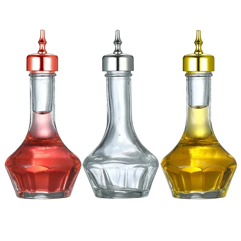 Bouteille de tableau de bord en verre Bitters, avec haut de tableau de bord, outil de Bar professionnel pour Cocktail, idéal pour le barman, le Bar à domicile