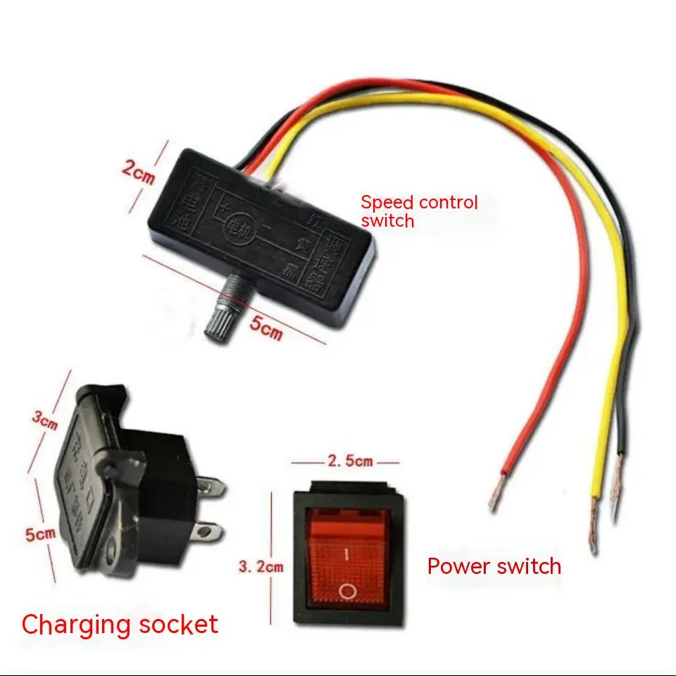 Electric Sprayer Speed Controller 12V Adjustment Switch Position Adjuster Agricultural Insecticide Sprayer Charging Accessories