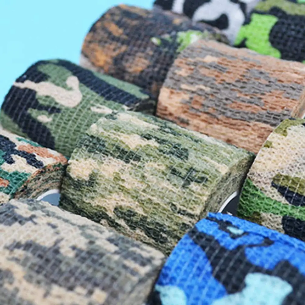 Camouflage Elastoplast Self Adhesive Bandage Muscle Tape Self Adherent Cohesive Wrap Bandages Outdoor/First Aid Tool