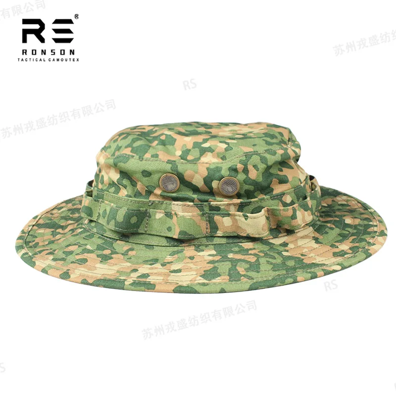 M19 NFP-multitone هولندا نمط كسورية التمويه بوني قبعة نيويورك 50/50 مزق وقفة النايلون القطن التكتيكية النسيج WR NIR #6