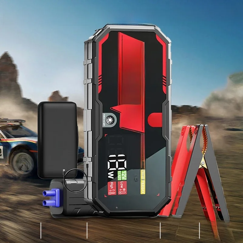 Auto Batterij 8250A Jump Starter 12V Pro Draagbare Booster PD65w 32000mAh Batterij Auto 13L Voor Noodauto Booster Startapparaat - afbeelding 2