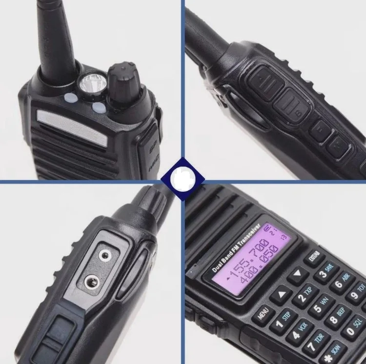 Radio Ht Dual Band Vhf Uhf Baofeng Uv-82 5W De Potência