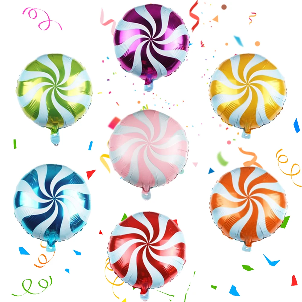 

18Inch Wavy Aluminum Foil Balloon Wedding Holiday Festival Party Decoration Kids Toys Birthday Baby Shower Air Globos Supplies