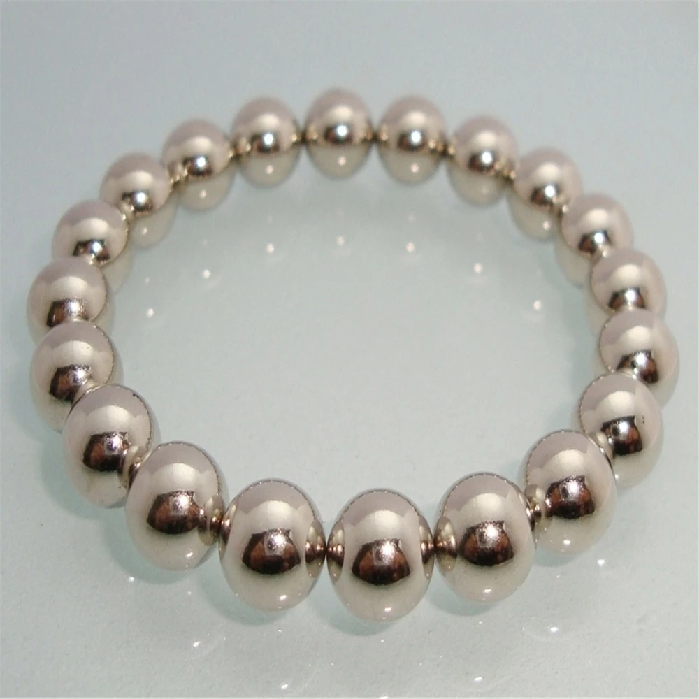 

Magnetic Necklace Fashion Therapy Magnet Round Men's Bracelet Ankle Chain Jewelry Accessories 50pcs Dia8mm Sphere DIY Metal