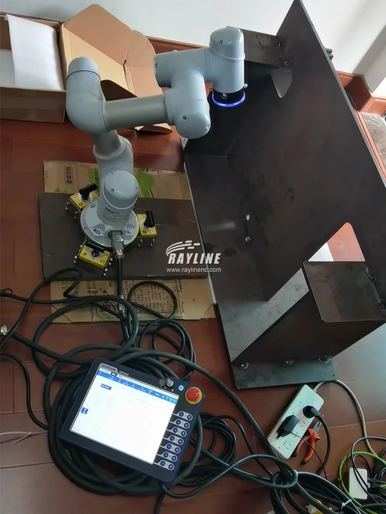 6 Axis Cobot Robot Arm/TIG MIG MAG Fiber Laser Welding Soldering Easy Program Drad and Drop Automatic Welding Robots 1.5m Range