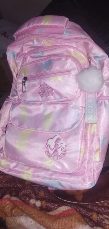 Children's Shoulder Bag Girl Backpack School Bag Purple Travel Teen Schoolbag Primary Kawaii Cute Waterproof Kid Girl Backpack photo review