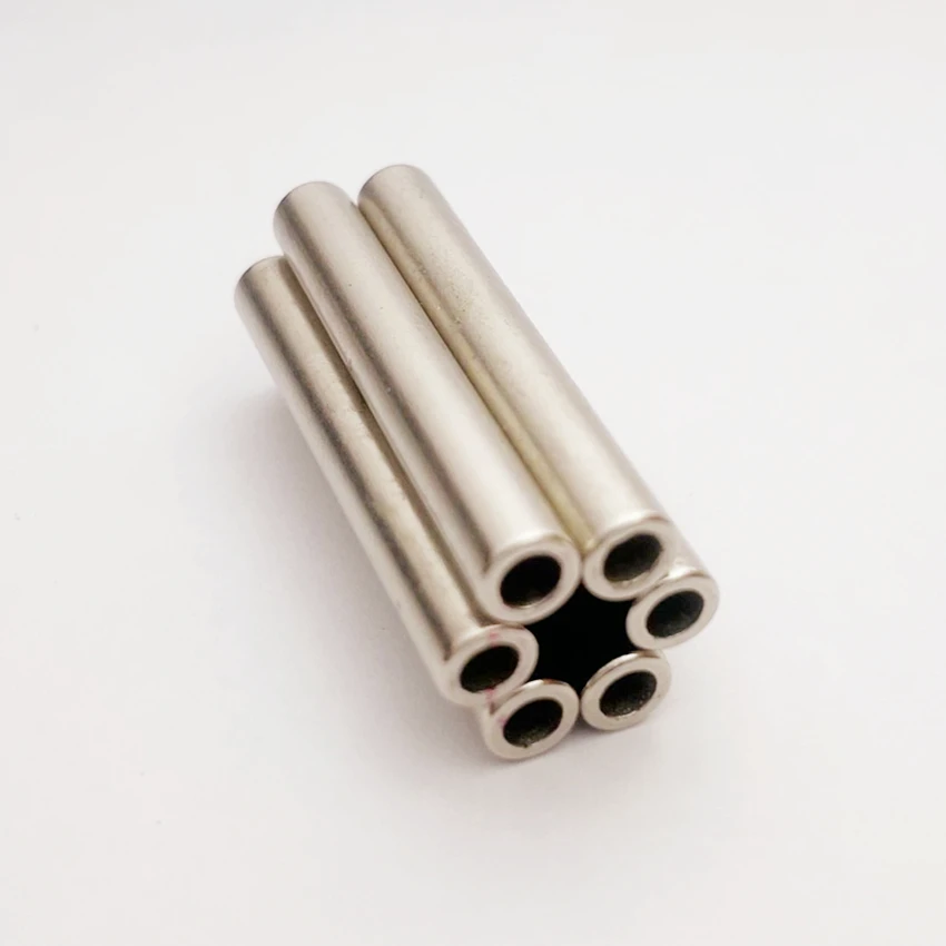 6PCS Diametric Ring Round Imans Refrigerator Magnets Whiteboard Diametrically Magnetic Disc Circuit
