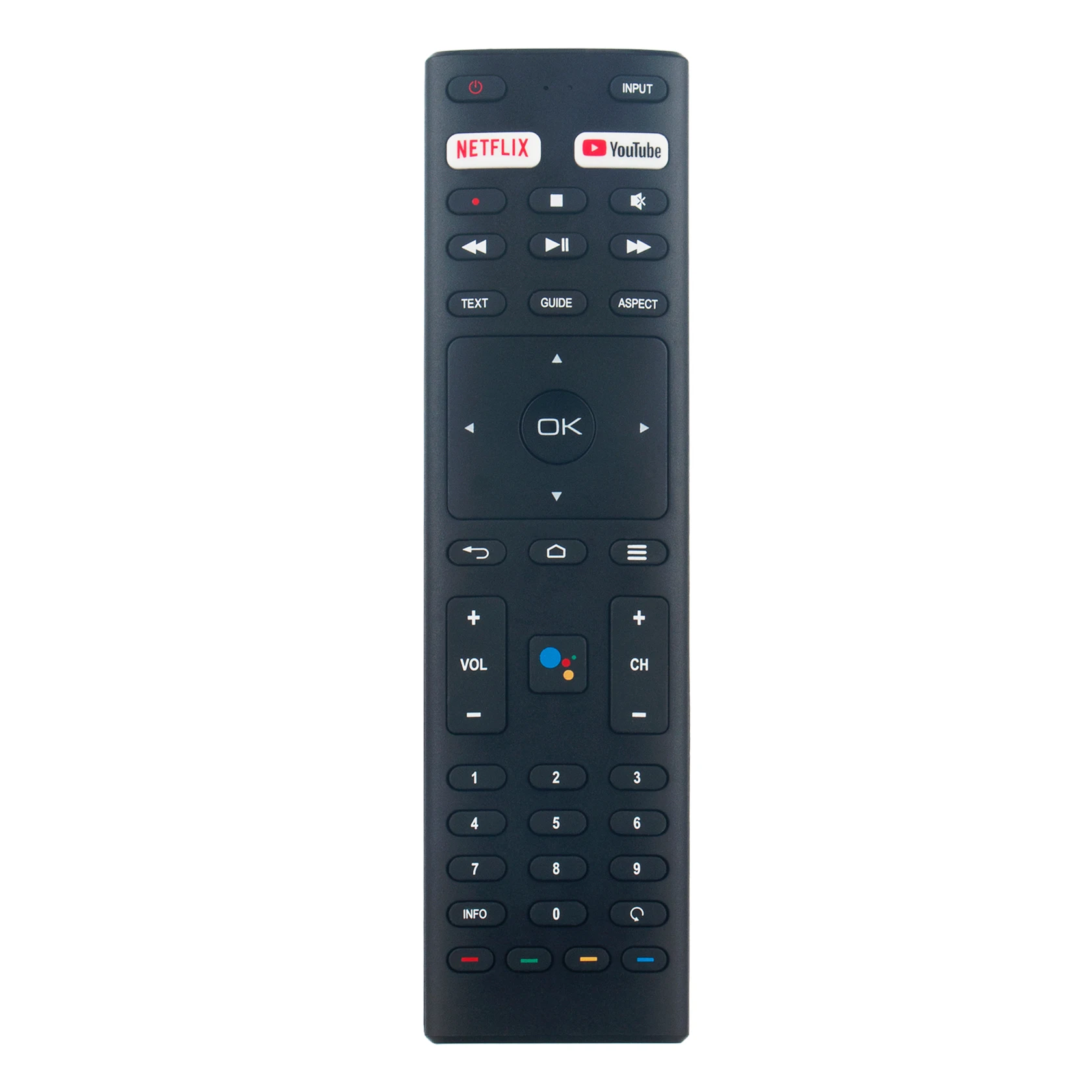 New Voice Replaced Remote Control Fit For Konka Android TV and BLAUPUNKT and JVC and Dyon HYUNDAI Smart  TV