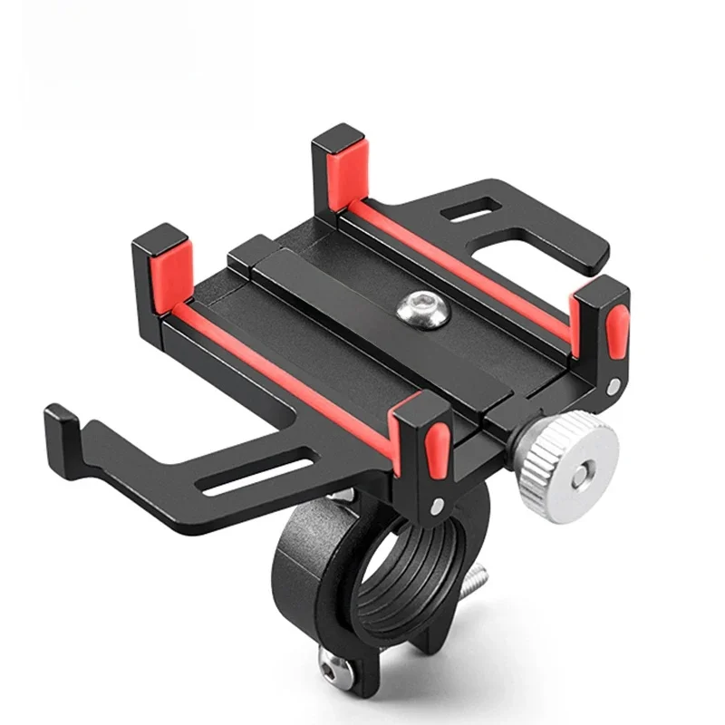 AliExpress ROCKBROS Phone Holder Motorcycle Electric Bicycle Smartphone CNC Aluminum Alloy Bracket Five Claws Mechanical Bike Phone Holder