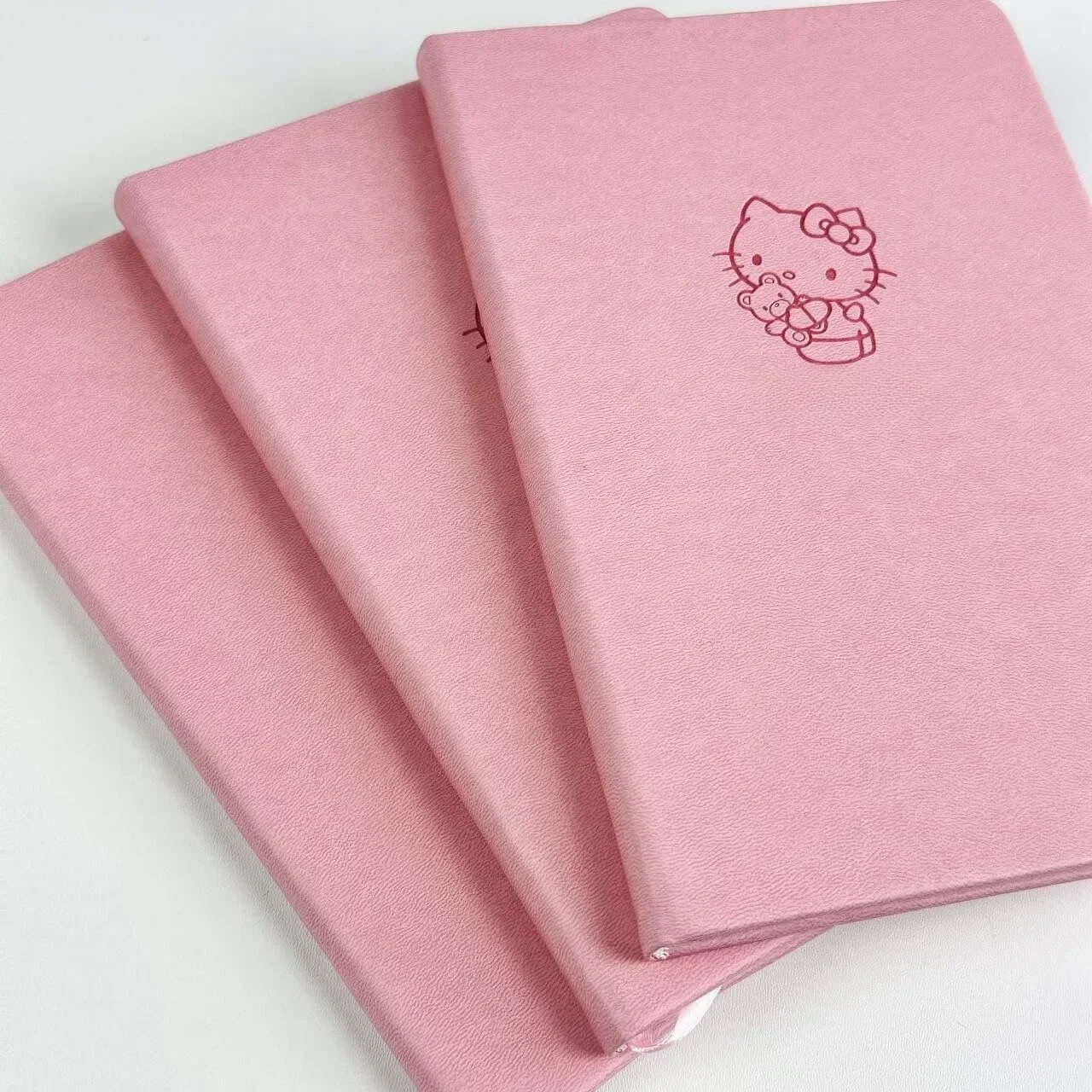Sanrio Hello Kitty cahier Anime rose étudiant bloc-notes fournitures scolaires A5 mignon dessin animé mémo journal bureau papeterie enfants cadeaux