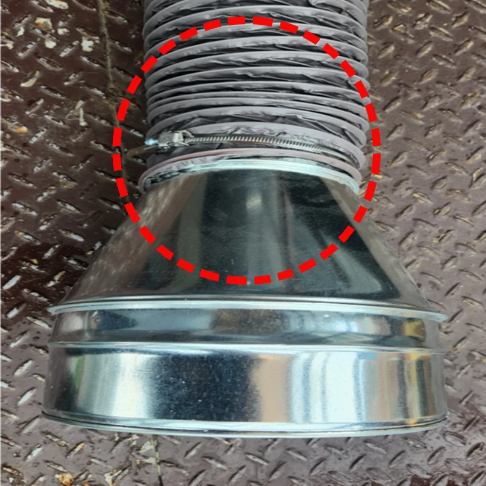 مشبك خرطوم من الفولاذ المقاوم للصدأ بلمسة واحدة ، مشبك أنبوب مرن ، مشبك أنبوب ، أداة دودة دائرية ، قفل أنابيب