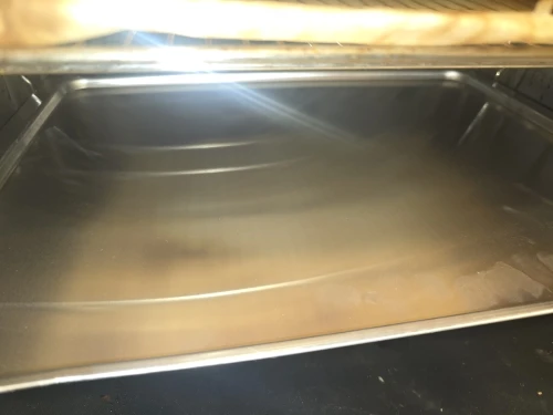 New 315*435mm Baking Tray Even Heating Non-stick Oven Tray Aluminum Alloy Baking Pan photo review