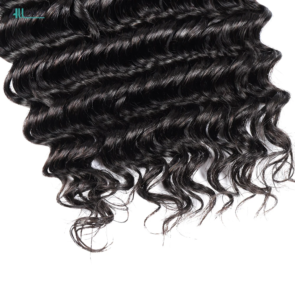 Bulk Human Hair Deep 100g/PC Wave Human Hair For Braiding 100% Unprocessed No Weft Human Hair Bulk Extensions Brazilian Hair