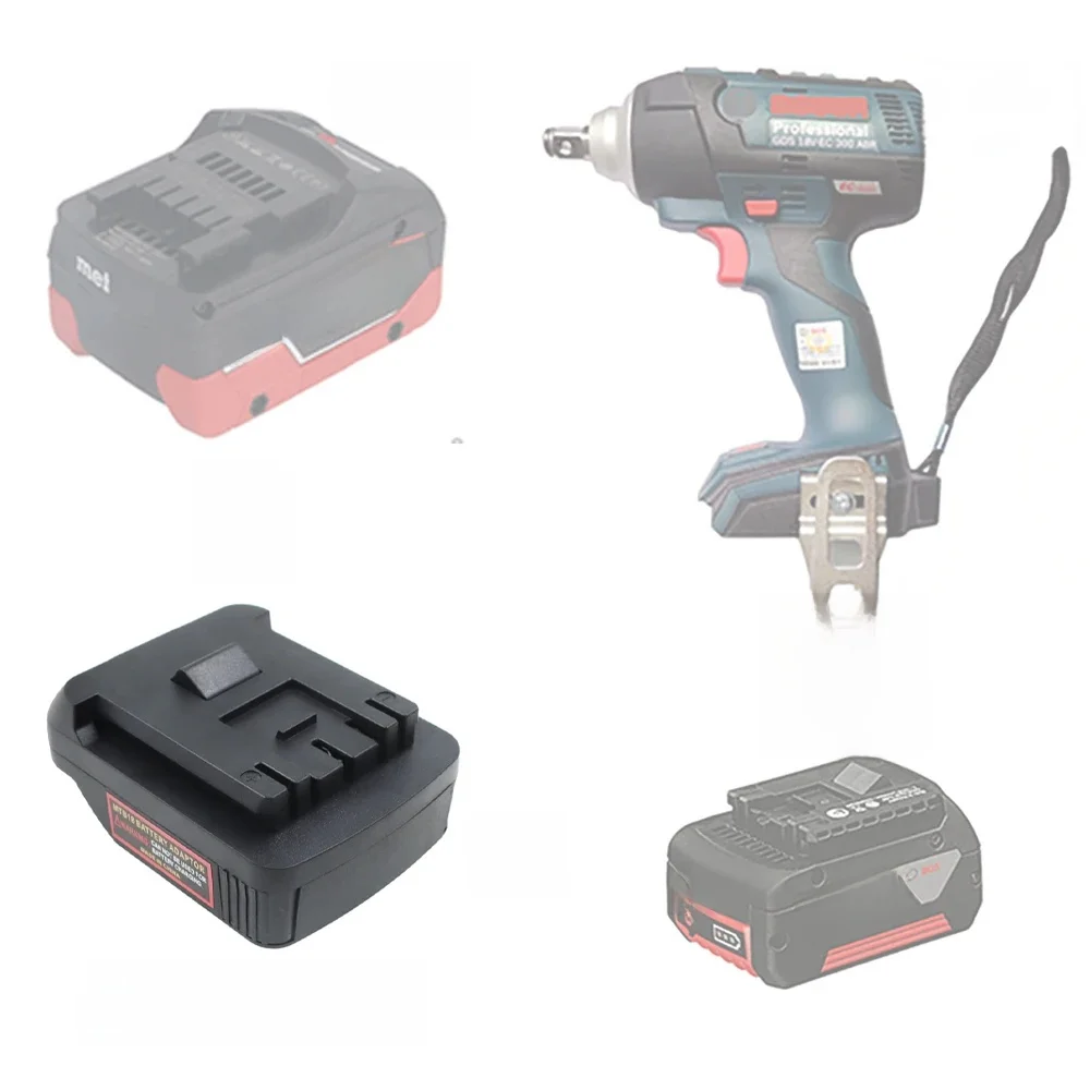 MBB18BSL Adapter złącze konwertera do Metabo 18V LiHD akumulator litowo-jonowy do Bosch elektronarzędzia wiertarka klucz — zdjęcie produktu 7