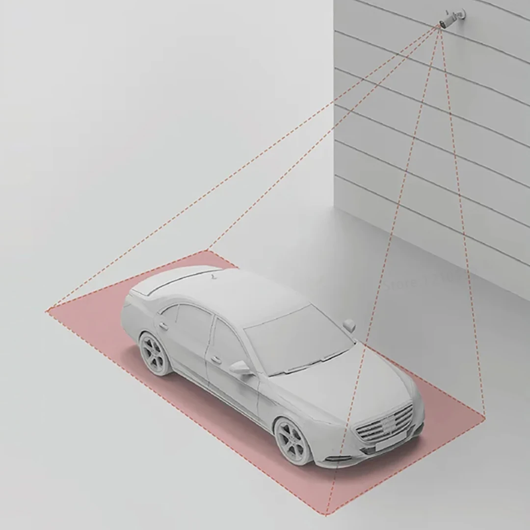 Global Version Xiaomi Outdoor Camera AW300 2K Full-HD Full-Color Night Vision Intercom Sound And Visual Warning Real-Time Voice