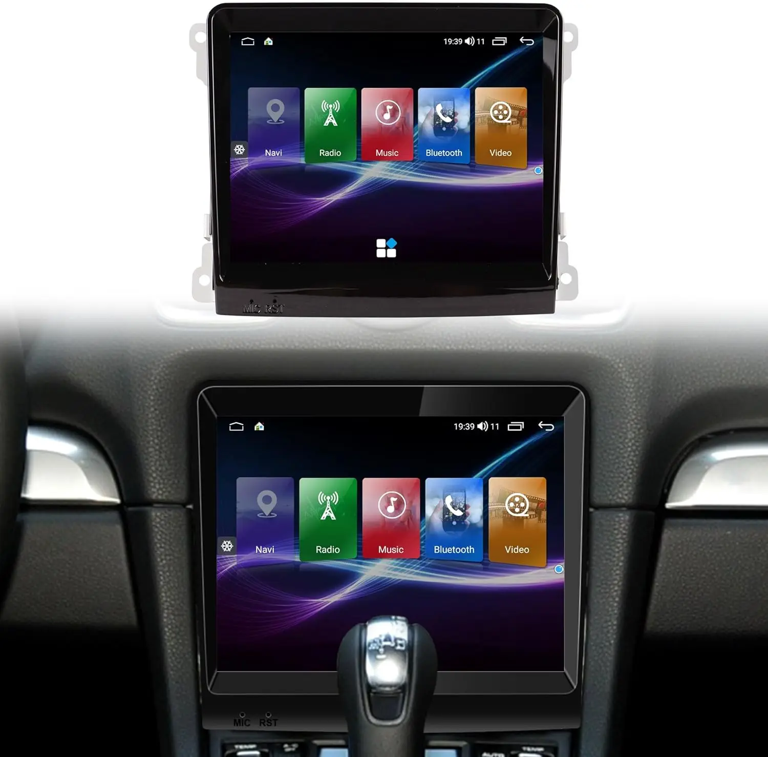 Android Car Stereo for Porsche Cayman 911 2010-2015, 8.4