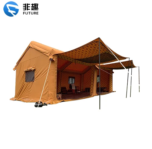 

Inflatable Tent for camping.Commercial exhibition tent.middle eastern brown tent glamping