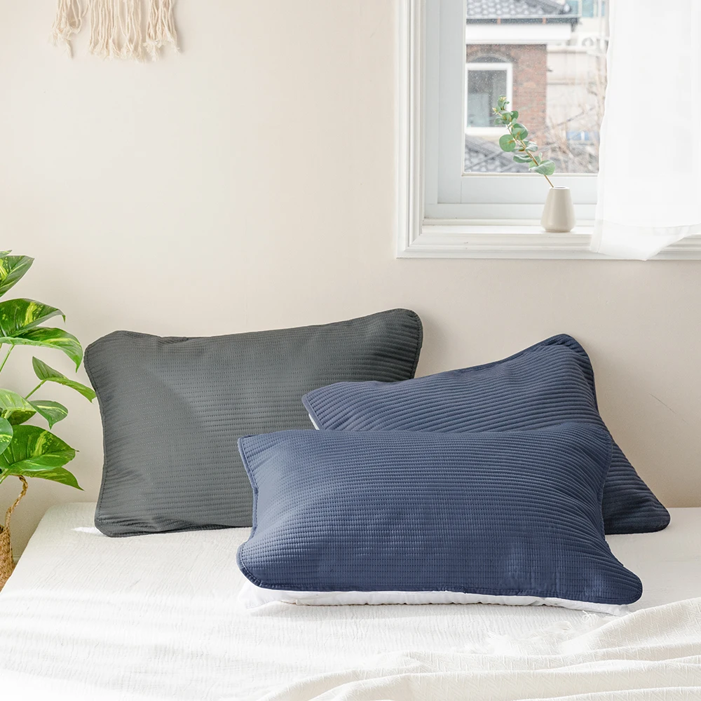 Thezari 1 + 1 كيس وسادة مبطن للاستبدال سهل الاستبدال ومضاد للبكتيريا 40X60/50X70 #6