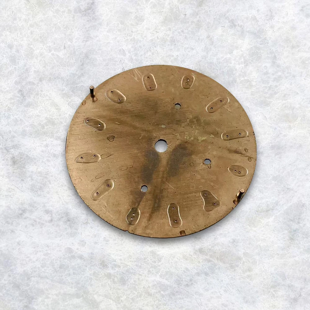 Green Luminous 29.5mm Dial Suitable For  VK63  Movement Watch Modification Accessories With S Logo