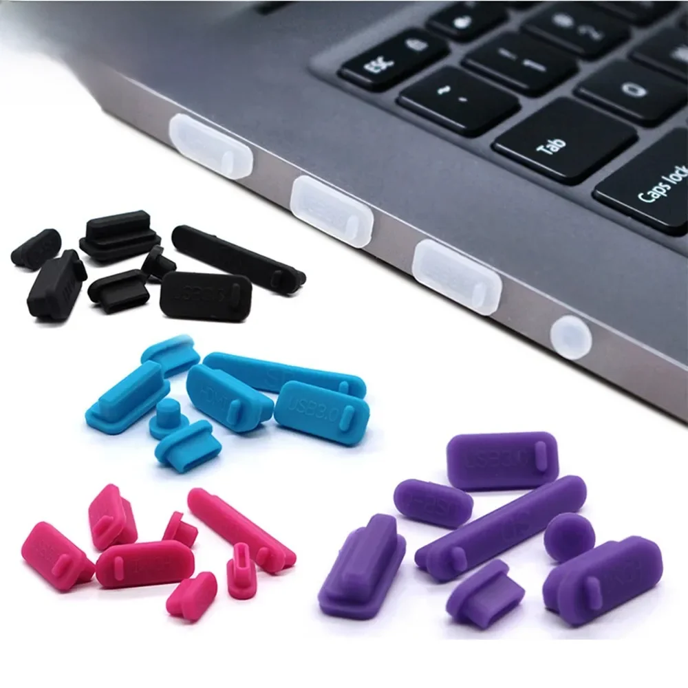 Olaf bouchon Anti-poussière universel bouchon pour ordinateur portable Type C bouchon anti-poussière ordinateur portable Port de chargement USB C bouchons anti-poussière