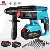 Electric Goddess Cordless Electric Impact Drill Electric Hammer Multifunctional Rotary Electric Pick 26mm for Makita 18V Battery