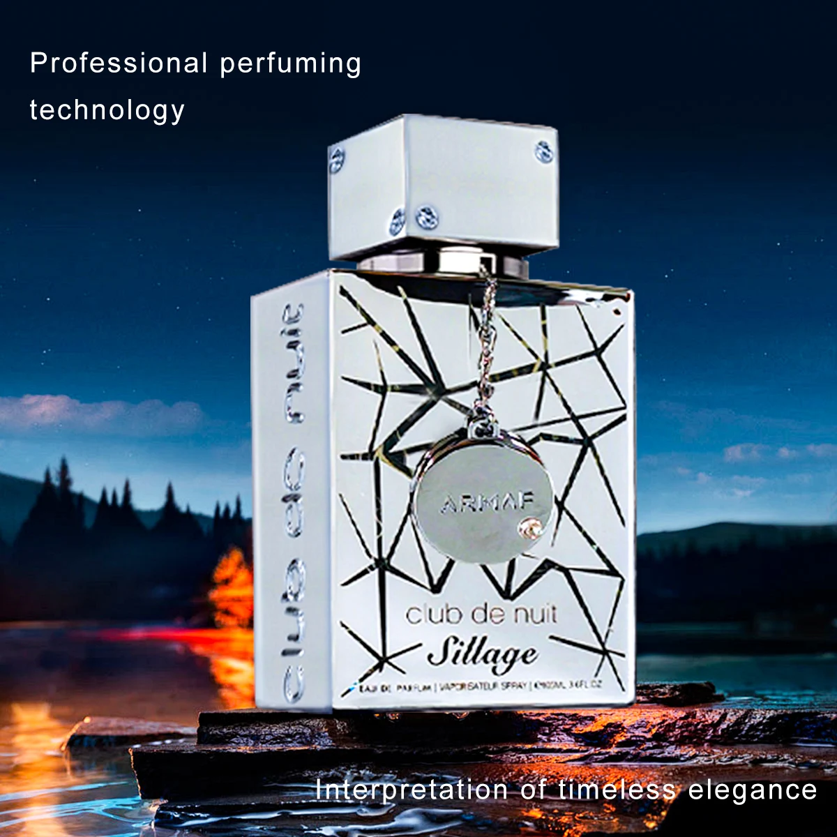 아르마프 클럽 드 누이트 시알리지 3.6oz/105ml 향수. 오래 지속되는 향기. 일상 사용, 데이트, 파티, 생일, 선물용으로 적합합니다.