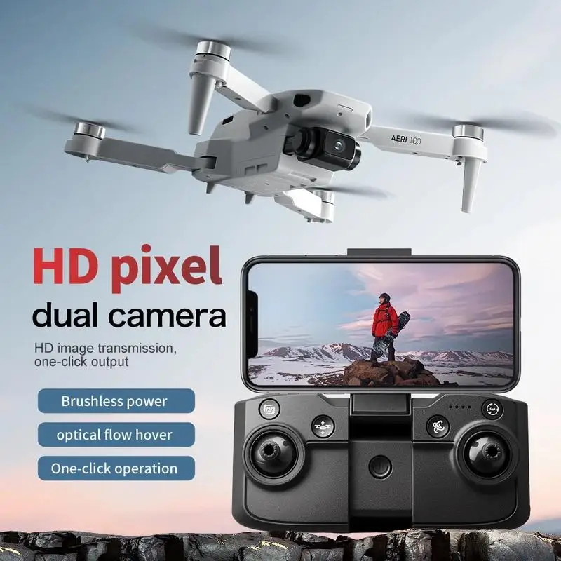 

Aeri100/Aeri100VR Remote Control Drone 5G WIFI RC Dron Quadcopter Obstacle Avoidance 8K HD Dual Camera FPV Mini Dron Toys