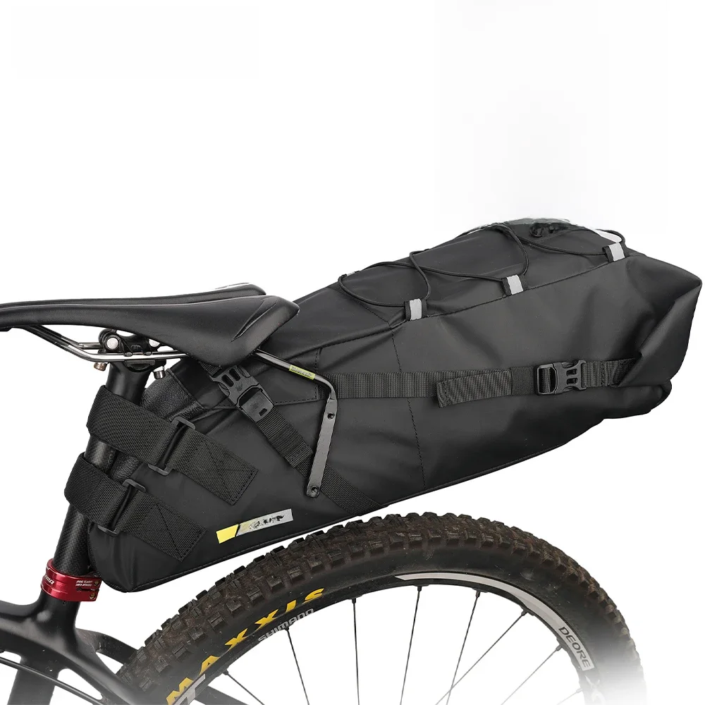 AliExpress Rhinowalk Bike Pannier BagTail Seat Saddle Bag Bracket Rack 5L-13L Portable Bracket Luggage Rack Bike Accessories