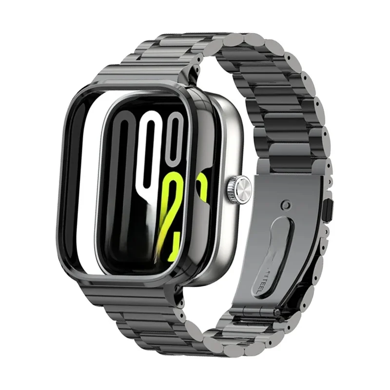 Pasek do zegarka ze stali nierdzewnej do Redmi Watch 5, metalowa obudowa ochronna do Redmi Watch 4, osłona bransoletki do Redmi Watch 5, Correa — zdjęcie produktu 7