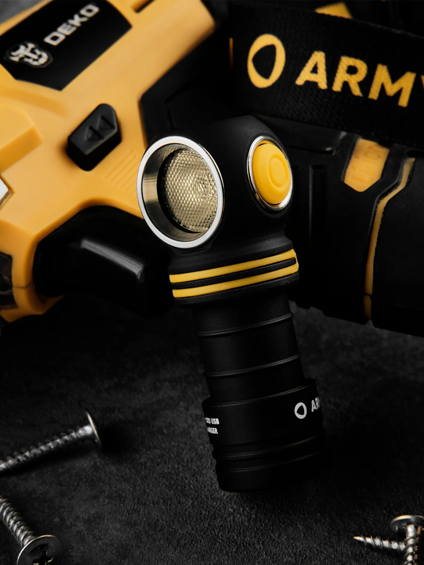 LED Headlamp Armytek Elf C1 Multi Flashlight USB-C Rechargeable (F05003C/F05003W)