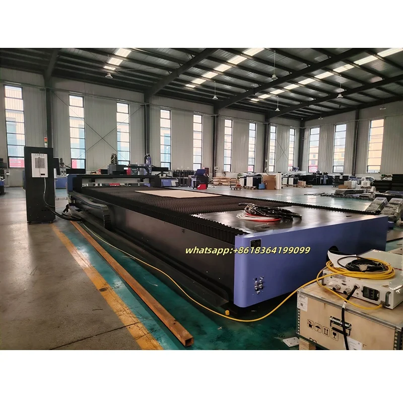 1530 2040 2060 2560 الثقيلة 3kw 4000W 6000W 12kw آلة القطع بليزر الألياف الأوتوماتيكية سعر الفولاذ المقاوم للصدأ