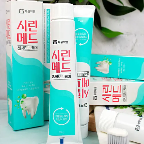 크리오 쿨맥스 스트롱민트향치약 100g 8입 + 덴티메이트 치약 50g 