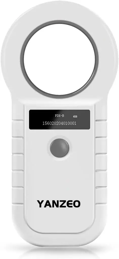 

Сканер микрочипов для домашних животных от Yanzeo — RFID-считыватель FDX-B для собак/кошек, совместимость с ISO 11784/11785, 134,2 кГц