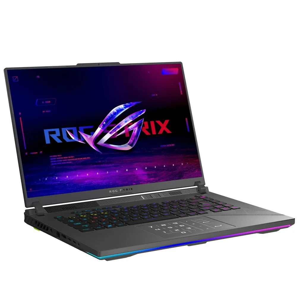 ASUS-ROG STRIX G16ゲーミングノートパソコン,16インチ,Intel Core i9-14900HX,Nvidia Geforce RTX, 4070,64GB RAM,4テラバイトSSD,グレーマウス