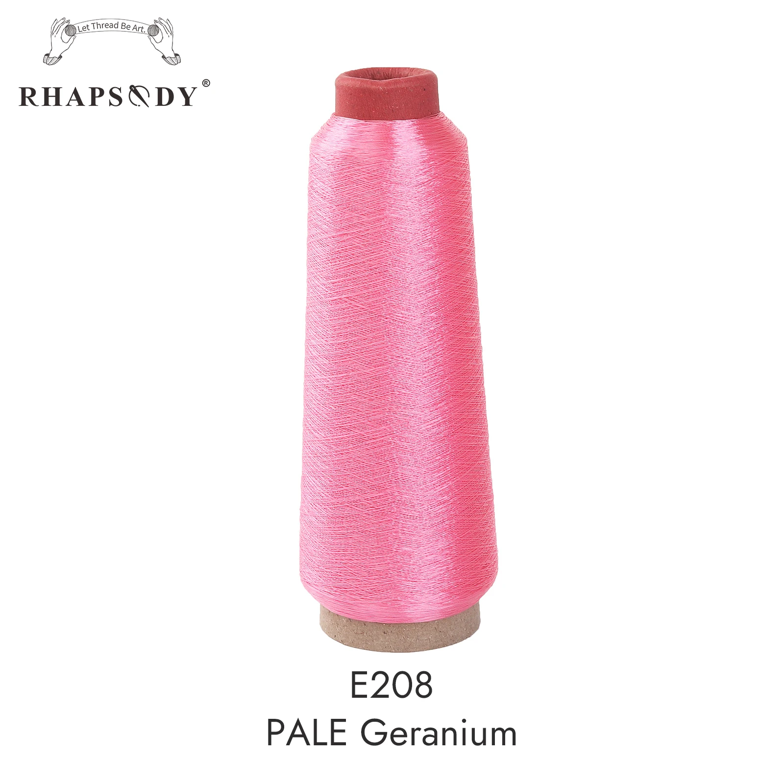 Rhapsodie 3000m pro Kegel Metallic-Faden garn 150d für computer gesteuerte Stickerei dekorative Nähen 28 glänzende und glitzernde Farben – Detail 15