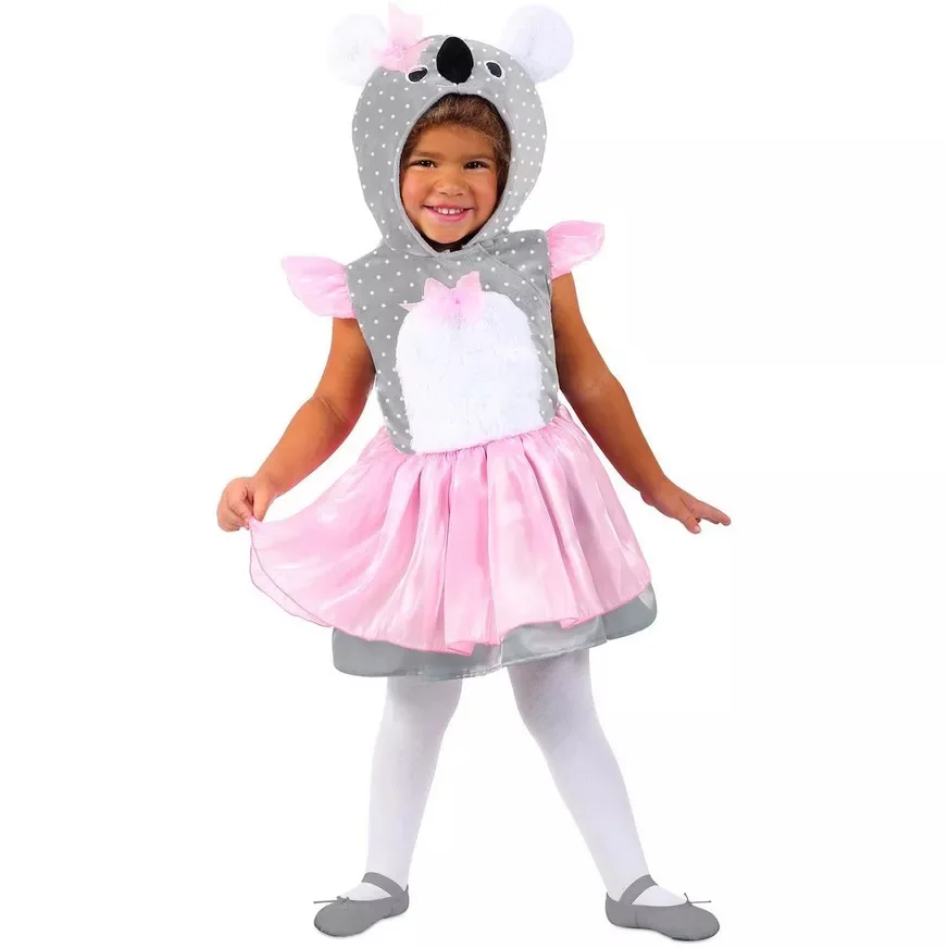 2023 niedlichen Baby rosa Tier Halloween Kostüm Kleinkind Mädchen Kimmy Koala Kind Kostüm